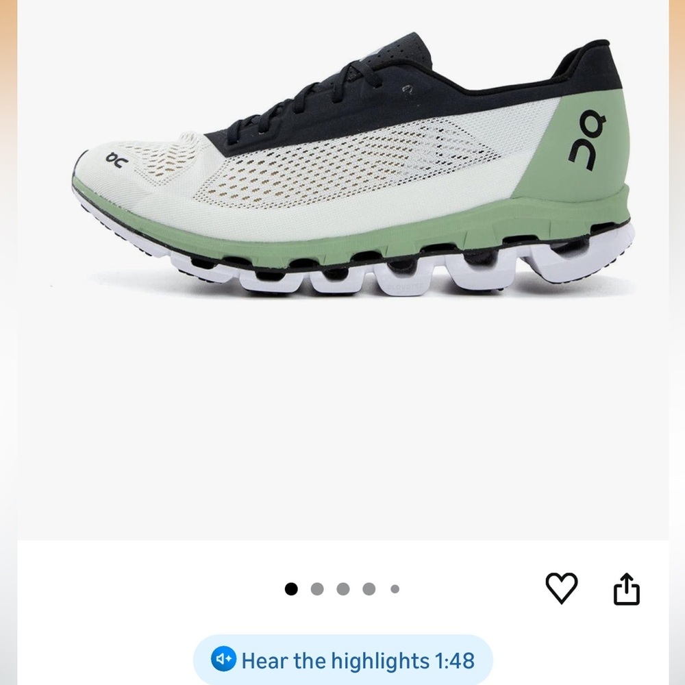 Men’s OnCloud Running Shoes Size 10.5